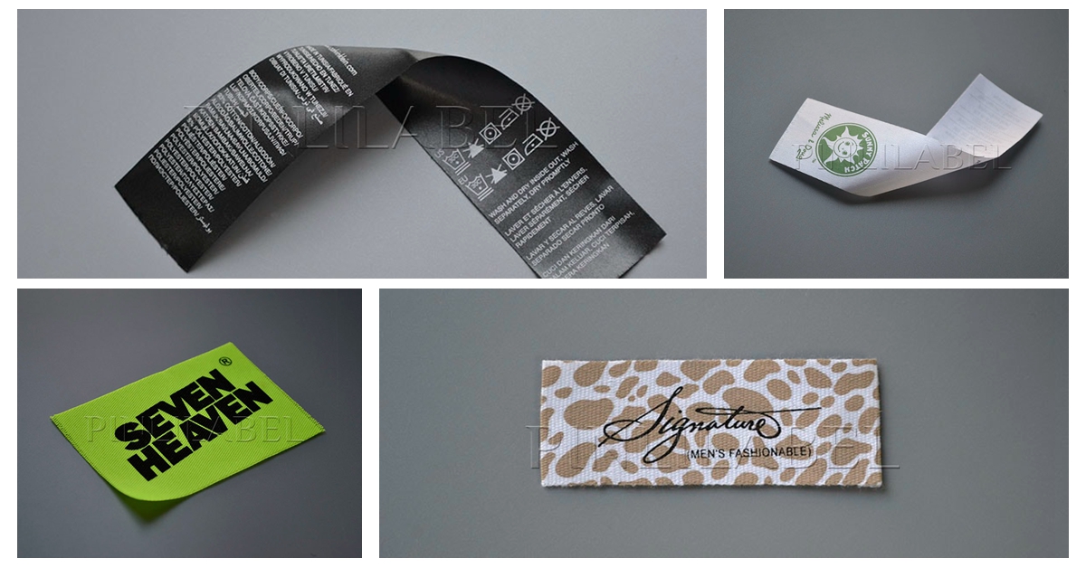 Gallery of Printed Fabric Labels