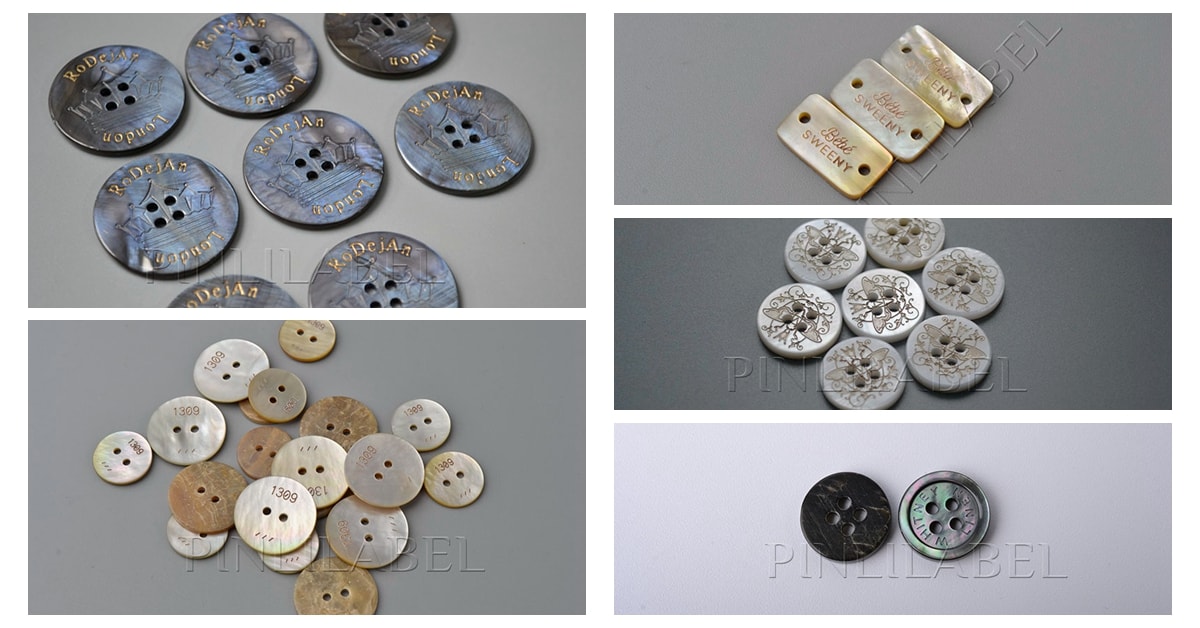 Gallery of Shell Buttons