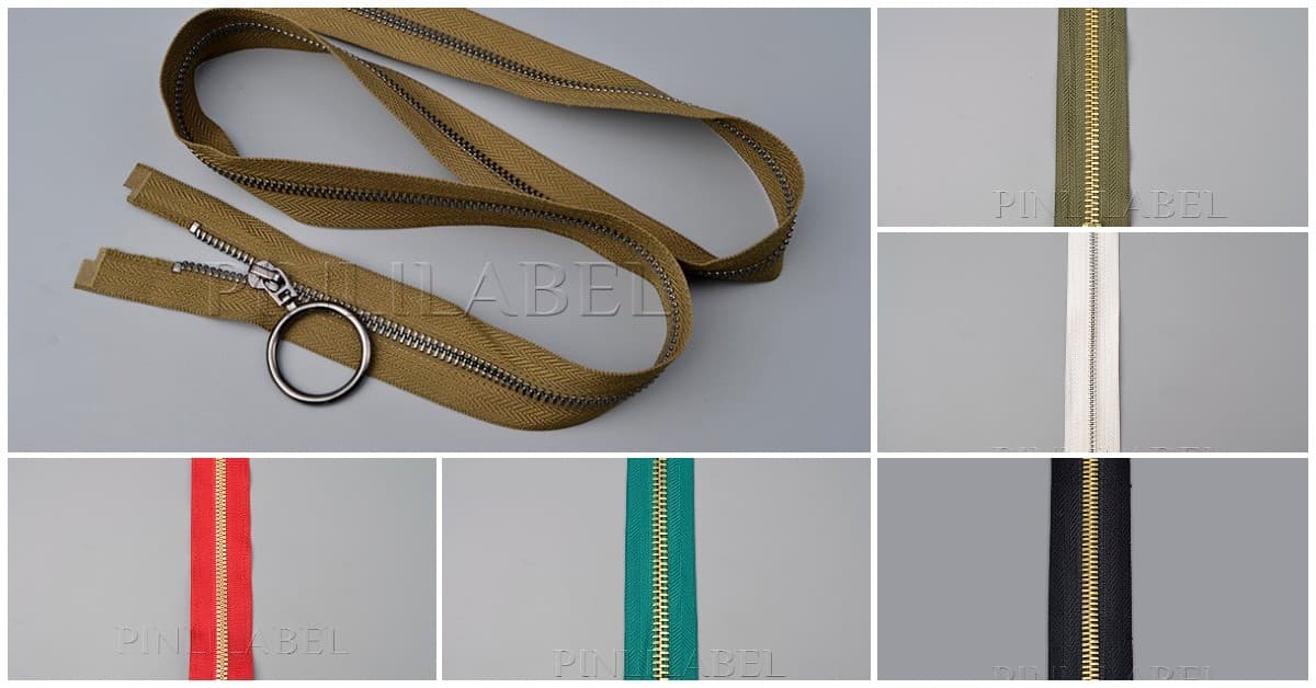 Gallery of Metal Zippers