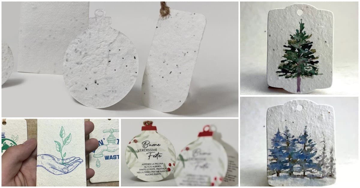 Seed Paper Tags: Have Your Hangtags and Bring Paper to Life