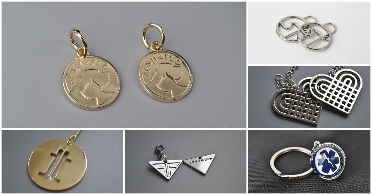 Gallery of Metal Pendants and Charms