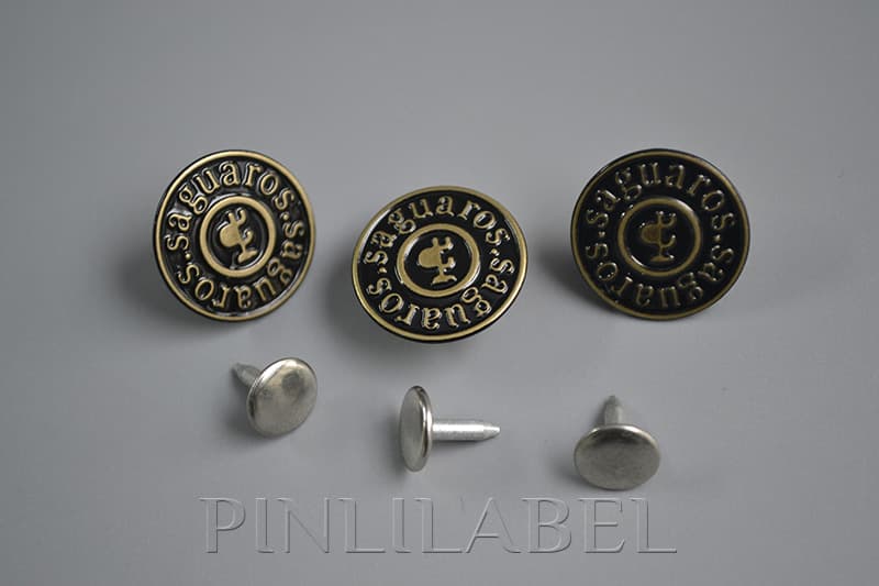 OEM Decorative Accessories Logo Design Round Press Shirt Bag Cloth Brass  Zinc Alloy Cover Gold Buttons Metal Button Snap Button - China Custom  Buttons and Button for Clothes price