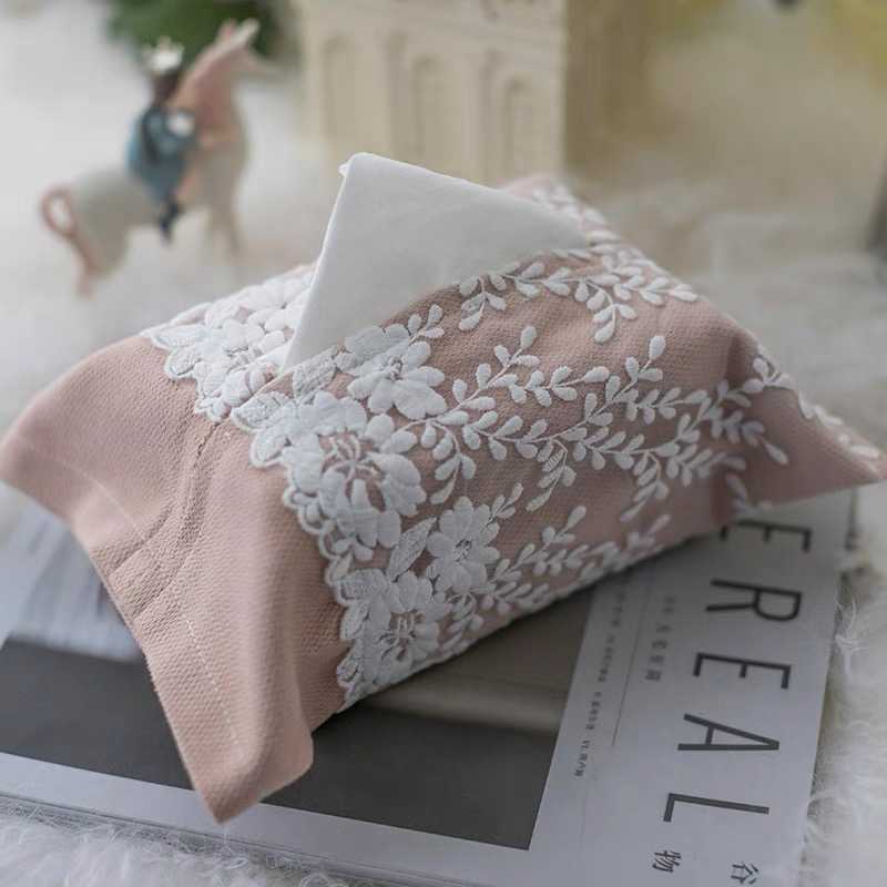 lace trimmed home decor 09